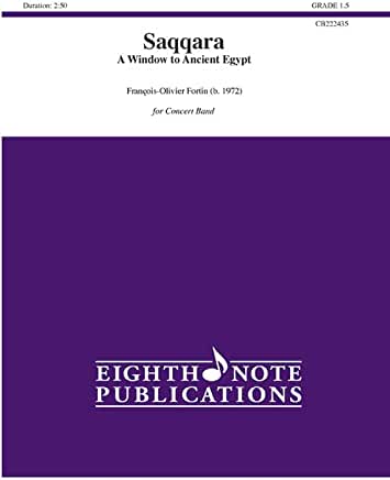 Saqqara: A Window to Ancient Egypt, Conductor Score & Parts