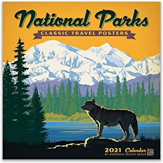 Cal 2021- National Parks Classic Posters Wall