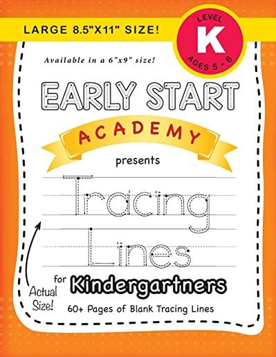 Early Start Academy, Tracing Lines for Kindergartners (Large 8.5
