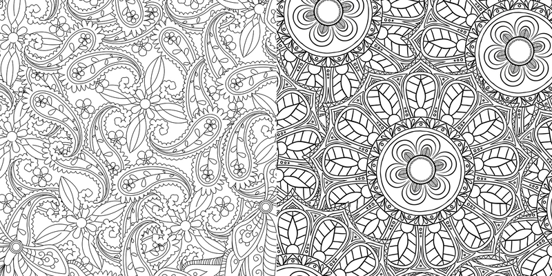 Rangoli: Stress-Relieving Art Therapy Colouring Book