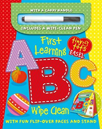 First Learning ABC Wipe Clean Easel W/ Pen: With Flip-Over Pages and Stand