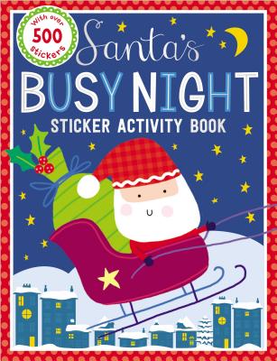 Sticker Activity Books Santa's Busy Night Bind Up