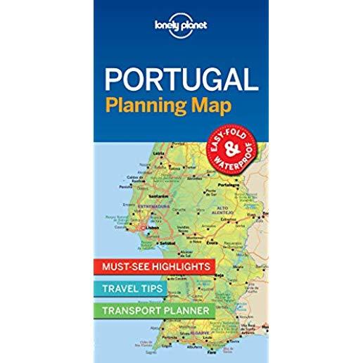 Lonely Planet Portugal Planning Map