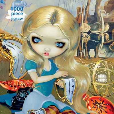 Adult Jigsaw Jasmine Becket-Griffith: Alice in a Dali Dream: 1000 Piece Jigsaw
