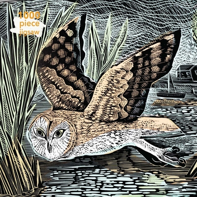 Adult Jigsaw Angela Harding: Marsh Owl: 1000 Piece Jigsaw
