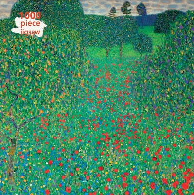 Adult Jigsaw Gustav Klimt: Poppy Field: 1000 Piece Jigsaw