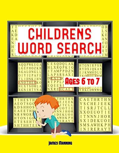Childrens Word Search: A large print childrens word search book with word search puzzles for third grade children: The word search exercises