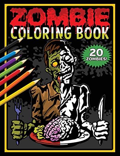 Zombie Coloring Book: Zombies Coloring Pages For Horror Fans