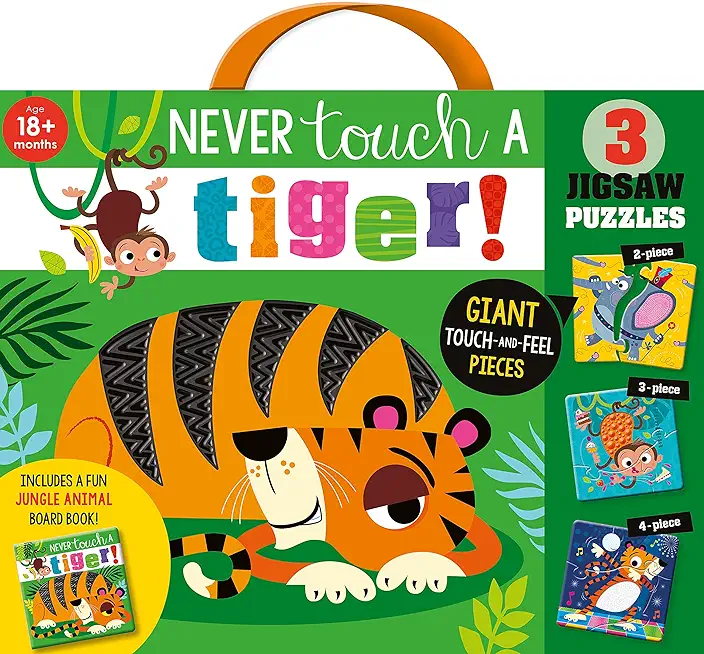 Never Touch a Tiger! Jigsaw [With Puzzle]