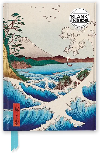 Utagawa Hiroshige: Sea at Satta (Foiled Blank Journal)