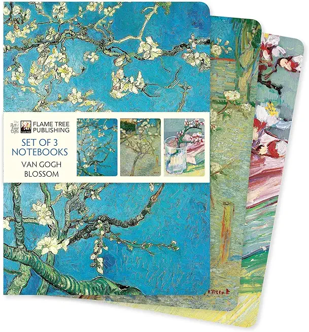 Vincent Van Gogh: Blossom Set of 3 Standard Notebooks