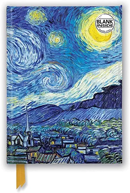 Vincent Van Gogh: Starry Night (Foiled Blank Journal)