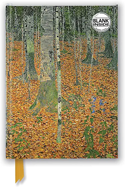 Gustav Klimt: The Birch Wood (Foiled Blank Journal)