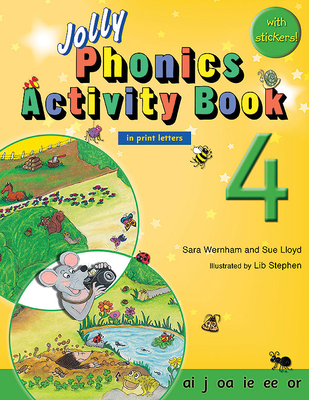 Jolly Phonics Activity Book 4 (in Print Letters)