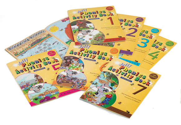 Jolly Phonics Activity Books 1-7 (in Print Letters)
