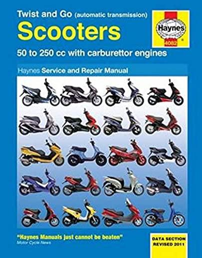 Twist and Go Scooters: 50 to 250 CC with Carburetor Engines