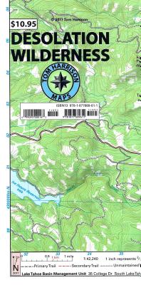 Desolation Wilderness Trail Map