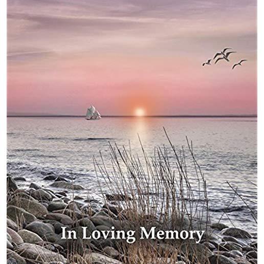 Funeral Guest Book In Loving Memory, Memorial Guest Book, Condolence Book, Remembrance Book for Funerals or Wake, Memorial Service Guest Book: HARDCOV