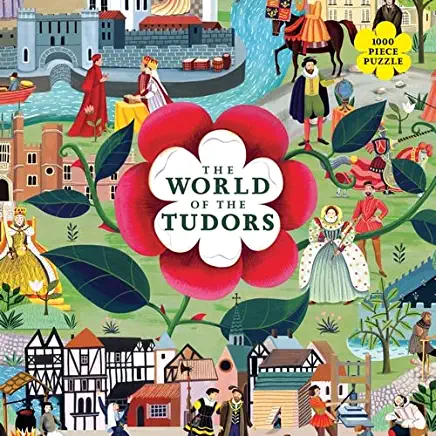 The World of the Tudors 1000 Piece Puzzle: A Jigsaw Puzzle with 50 Historical Figures to Find
