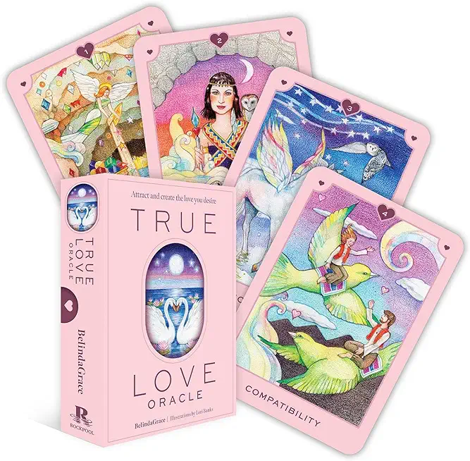 True Love Oracle: 36 Gilded Cards and 96-Page Book