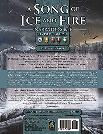 A Song of Ice and Fire Roleplaying Narrator's Kit, Revised Edition