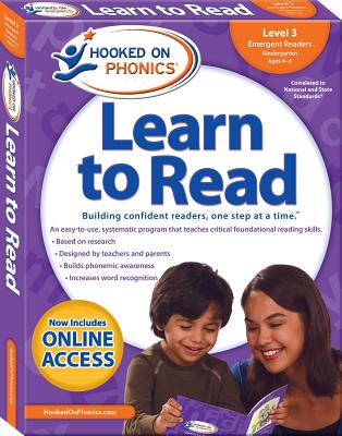 Hooked on Phonics Learn to Read - Level 3: Emergent Readers (Kindergarten - Ages 4-6)