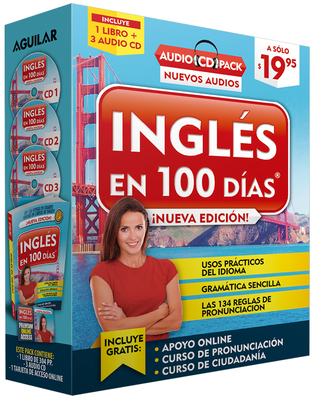InglÃ©s En 100 DÃ­as - Curso de InglÃ©s - Audio Pack (Libro + 3 CD's Audio) / English in 100 Days Audio Pack