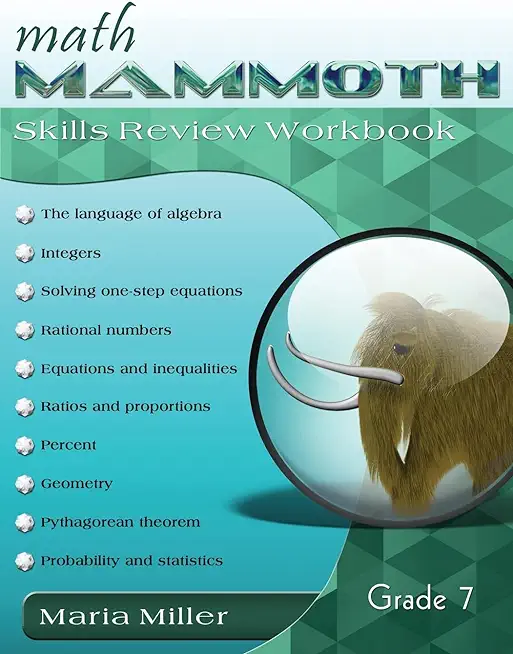 Math Mammoth Grade 7 Skills Review Workbook