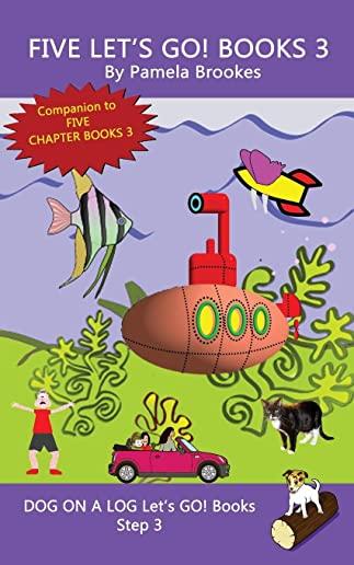 Five Let's GO! Books 3: (Step 3) Sound Out Books (systematic decodable) Help Developing Readers, including Those with Dyslexia, Learn to Read