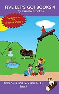 Five Let's GO! Books 4: (Step 4) Sound Out Books (systematic decodable) Help Developing Readers, including Those with Dyslexia, Learn to Read