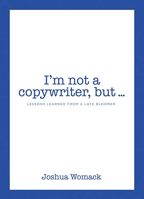 I'm not a copywriter, but...