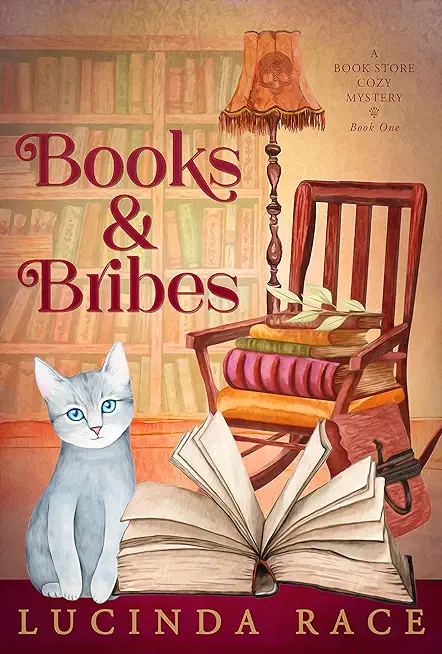 Books & Bribes Large Print: A Paranormal Witch Cozy Mystery
