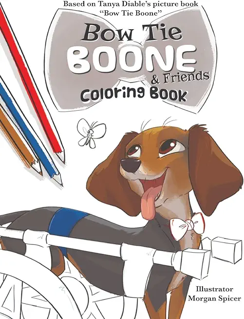 Bow Tie Boone & Friends Coloring Book