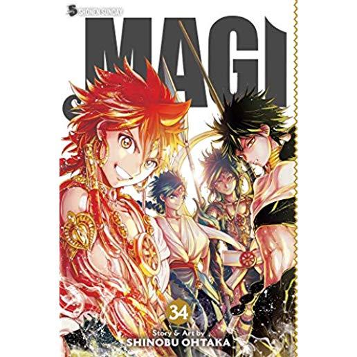 Magi: The Labyrinth of Magic, Vol. 34