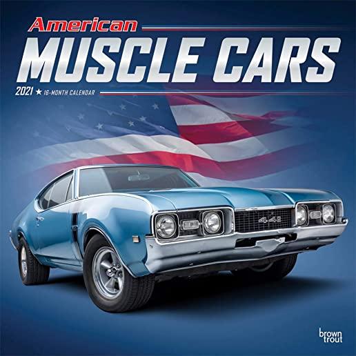 American Muscle Cars 2021 Square Foil