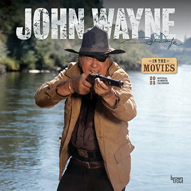 John Wayne in the Movies 2023 Square Foil