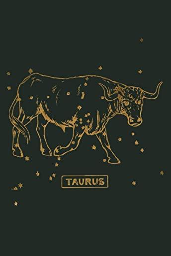 Taurus Zodiac: Notebook 120-Page Lined Taurus Zodiac Journal