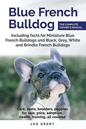 Blue French Bulldog: Care, costs, price, adoption, health, training and how to find breeders and puppies for sale.
