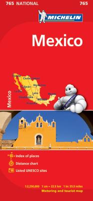 Michelin Map Mexico 765