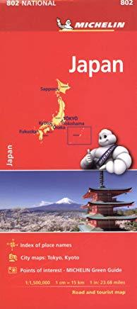 Michelin Japan Map 802