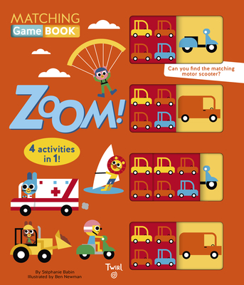 Zoom! Matching Game Book: 4 Activities in 1!