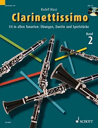 Clarinettissimo Vol. 2 Book/CD: For Clarinet Solo and Duet [With CD (Audio)]