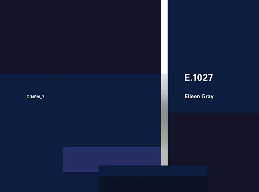 Eileen Gray: E.1027, 1926-1929: O'Neil Ford Monograph Series, Vol. 7