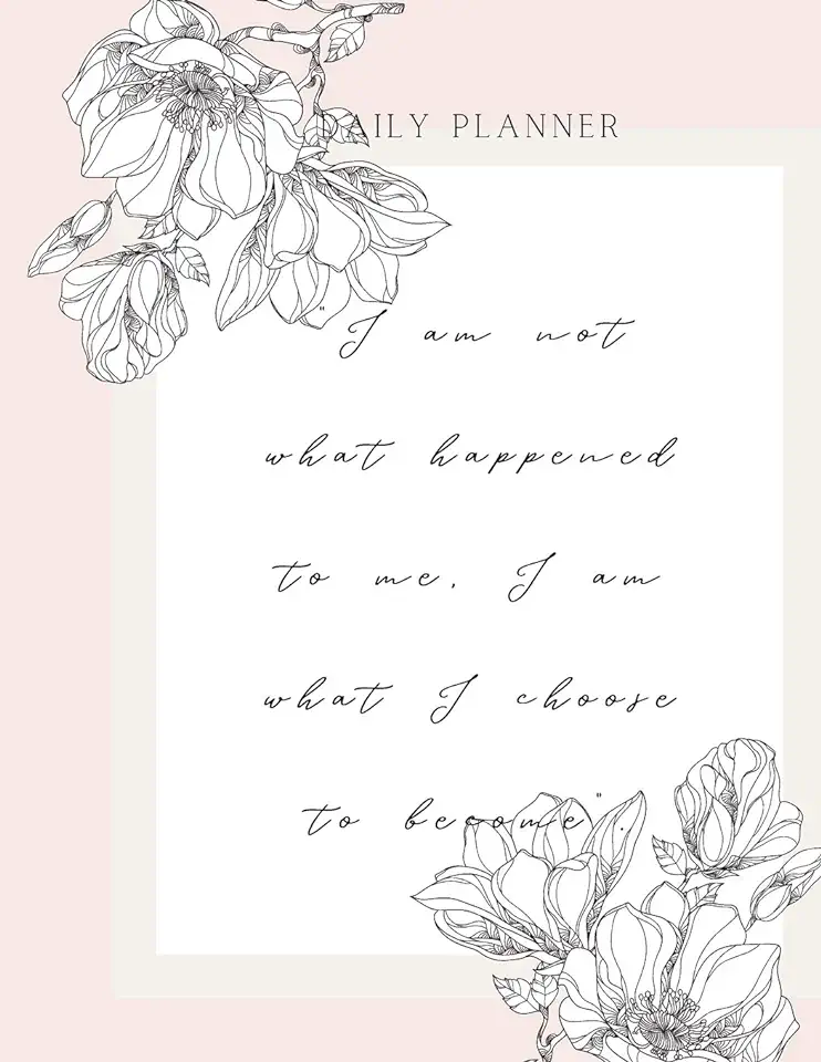 Daily Planner: The Daily Page Notebook Undated Daily Planner and Journal for Women