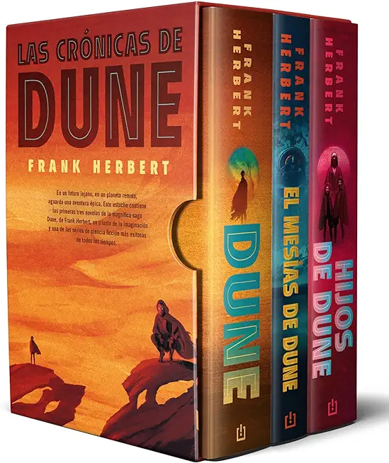 Estuche TrilogÃ­a Dune, EdiciÃ³n de Lujo (Dune; El MesÃ­as de Dune; Hijos de D Une ) / Dune Saga Deluxe: Dune, Dune Messiah, and Children of Dune