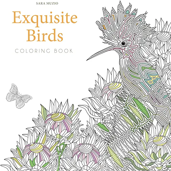 Exquisite Birds Coloring Book