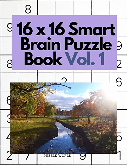 16 x 16 Smart Brain Puzzle Book Vol. 1