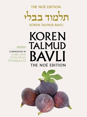 Koren Talmud Bavli, Noe Edition, Vol 42: Nidda, Hebrew/English, Large, Color