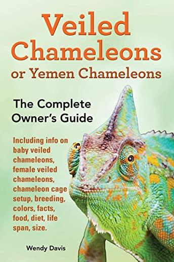 Veiled Chameleons or Yemen Chameleons as pets. info on baby veiled chameleons, female veiled chameleons, chameleon cage setup, breeding, colors, facts