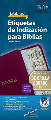 Bible Tab-Spa Cath-Clear & Gld: Spanish Classic Catholic Bible Tabs
